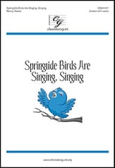 Springtime Birds are Singing, Singing Unison choral sheet music cover